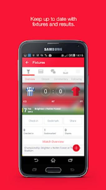 Image 0 for Fan App for Nottingham Fo…