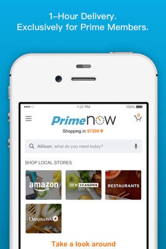 Image 0 for Amazon Prime Now
