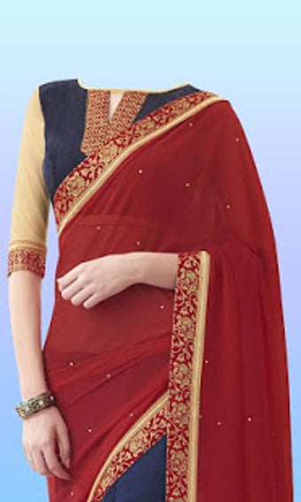 Image 3 for Women Saree Photo Suit : …