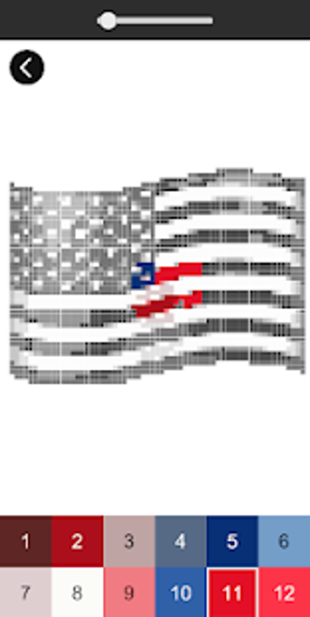 Image 1 for Pixel Art Flags Color By …