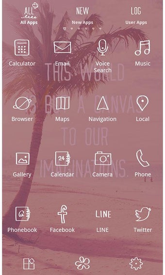 Imagen 0 para Cute Theme Palm Tree in H…