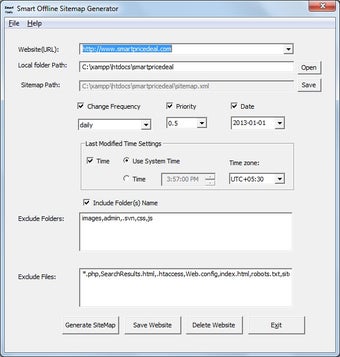 Imagen 0 para Smart Offline Sitemap Gen…
