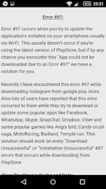 Image 1 for Error Codes & Fixes