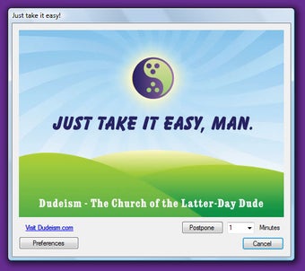 Image 0 for Pop-Up Relaxation Reminde…
