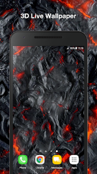 Imagen 1 para Lava Live Wallpaper