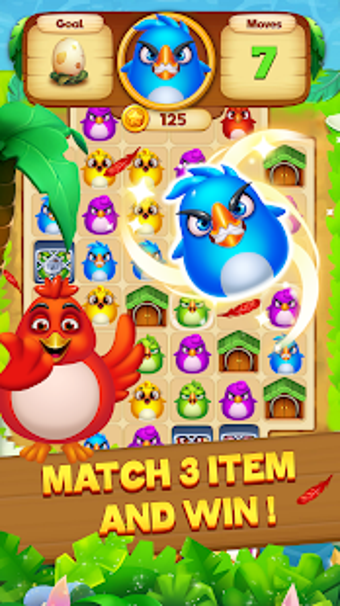 Image 1 for Bird Mania - Free Match 3