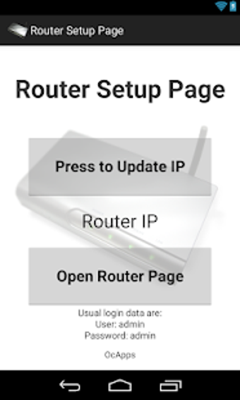 Image 2 for Router Setup Page