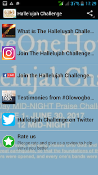 Image 1 for Hallelujah Challenge - Ol…