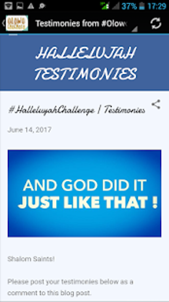 Image 3 for Hallelujah Challenge - Ol…