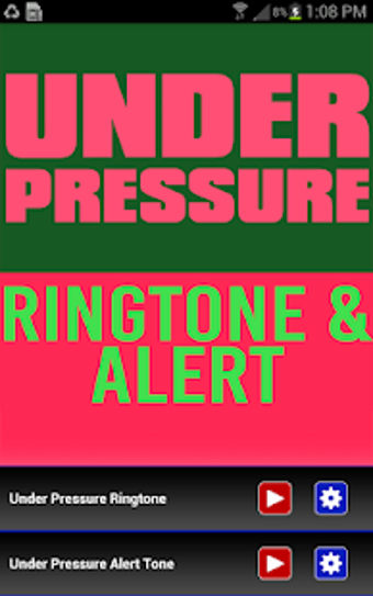 Imagen 0 para Under Pressure Ringtone