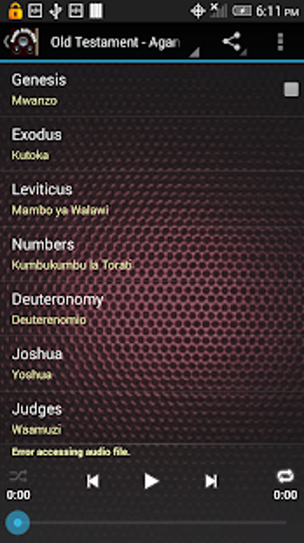 Image 0 for Swahili Audio Bible, Kisw…