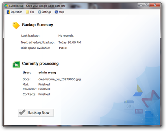 Imagen 0 para CubeBackup