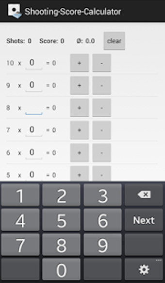 Image 1 for Shooting-Score-Calculator