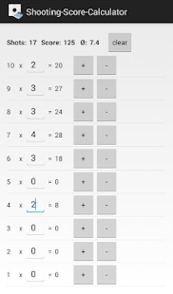 Image 2 for Shooting-Score-Calculator