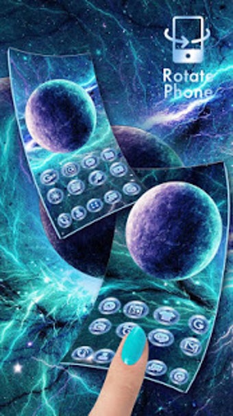 Image 2 for Nebula Galaxy Themes Live…