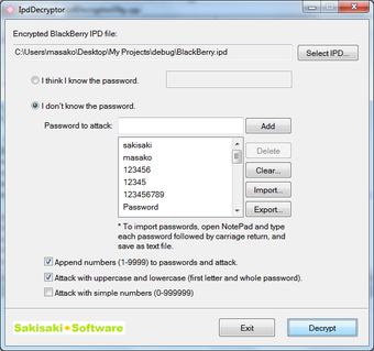 Imagen 0 para IpdDecryptor
