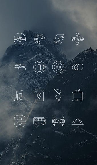 Image 2 for Lines Free - Icon Pack