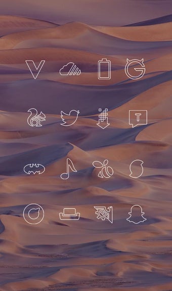 Image 3 for Lines Free - Icon Pack