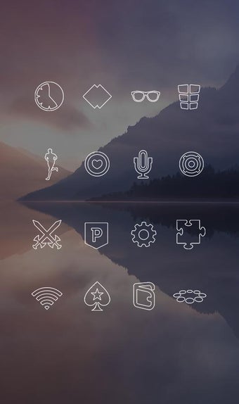 Image 0 for Lines Free - Icon Pack