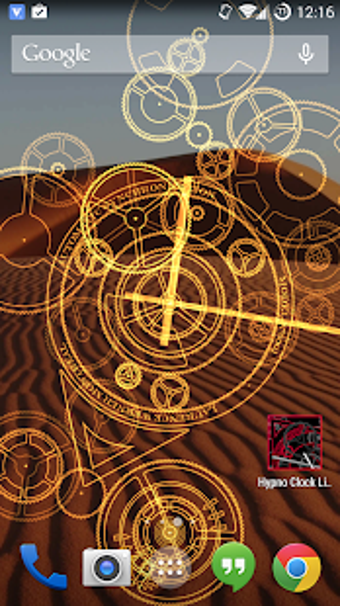 Imagen 2 para Hypno Clock Live Wallpape…