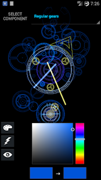 Imagen 1 para Hypno Clock Live Wallpape…