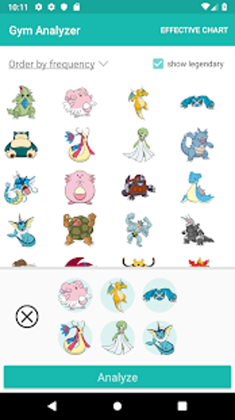Imagen 0 para Gym analyzer for Pokemon …