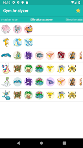 Imagen 2 para Gym analyzer for Pokemon …