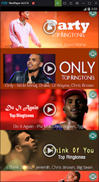 Image 3 for Chris Brown Top Ringtones