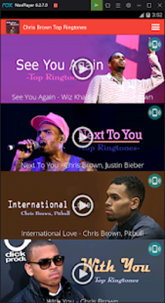 Image 1 for Chris Brown Top Ringtones