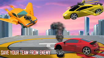 Imagen 2 para Flying Car Shooting Game:…
