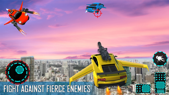Image 2 for Flying Car Shooting Game:…