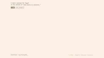 Imagen 0 para Better Synonyms