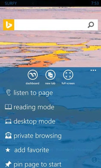 Image 3 for Surfy Browser for Windows…