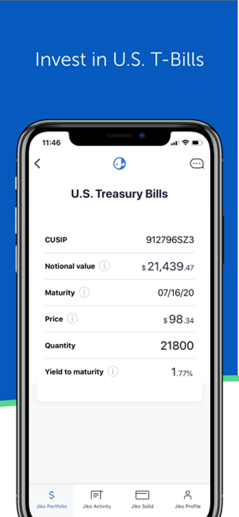 Image 3 for Jiko: Save. Invest. Spend…