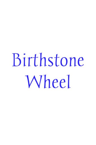 Image 0 for Birthstones Wheel