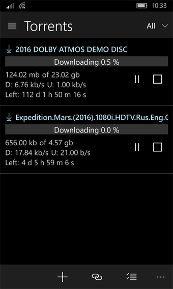 Image 3 for UTorrent Remote UI for Wi…