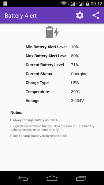 Image 0 for Speaking Battery Alert