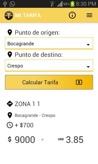 Imagen 0 para Mi Tarifa