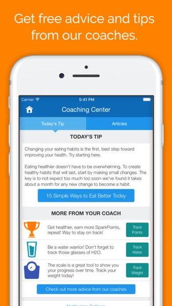 Image 0 for SparkPeople Calorie Track…