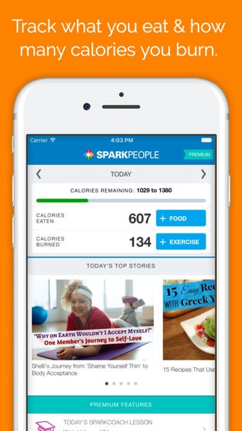 Image 4 for SparkPeople Calorie Track…