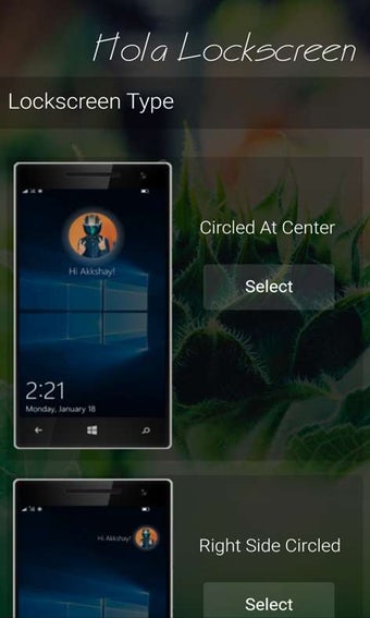 Image 1 for Hola Lockscreen v2.0 for …