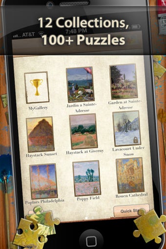 Image 0 for Claude Monet Jigsaw Puzzl…
