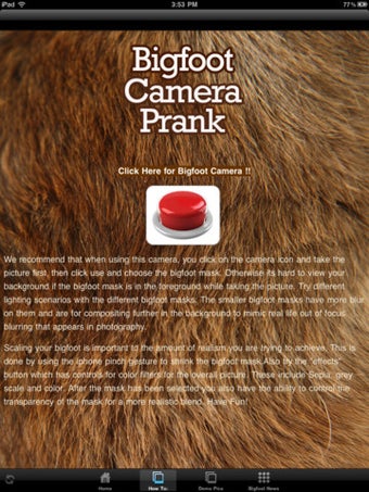 Image 1 for Bigfoot Camera Prank : GO…