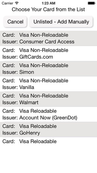 Image 1 for Prepaid Credit Card Balan…