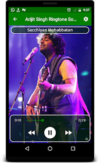 Image 0 for Arijit Singh Ringtone Son…