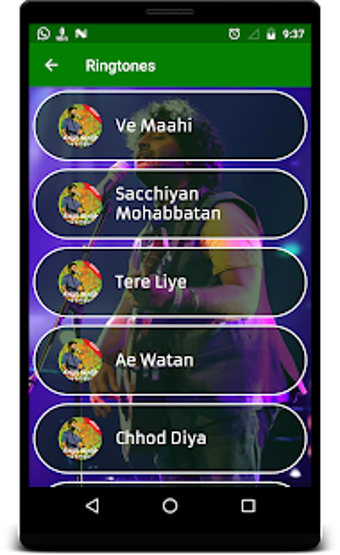 Image 0 for Arijit Singh Ringtone Son…