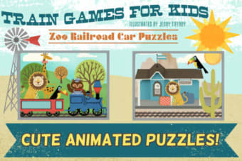 Image 0 for Train Games for Kids: Zoo…