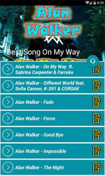 Imagen 0 para Best song on my way alan …