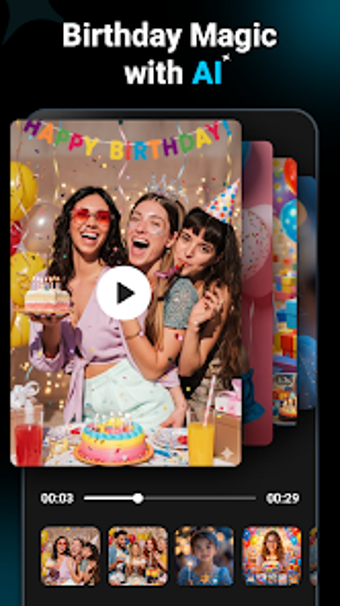 Image 0 for AI Birthday Video Maker