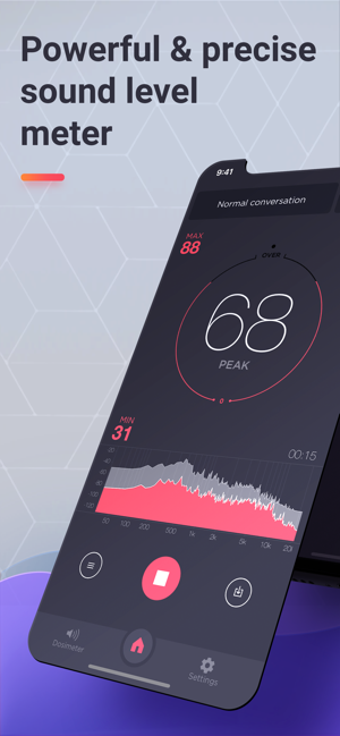 Image 1 for Decibel : dB sound level …